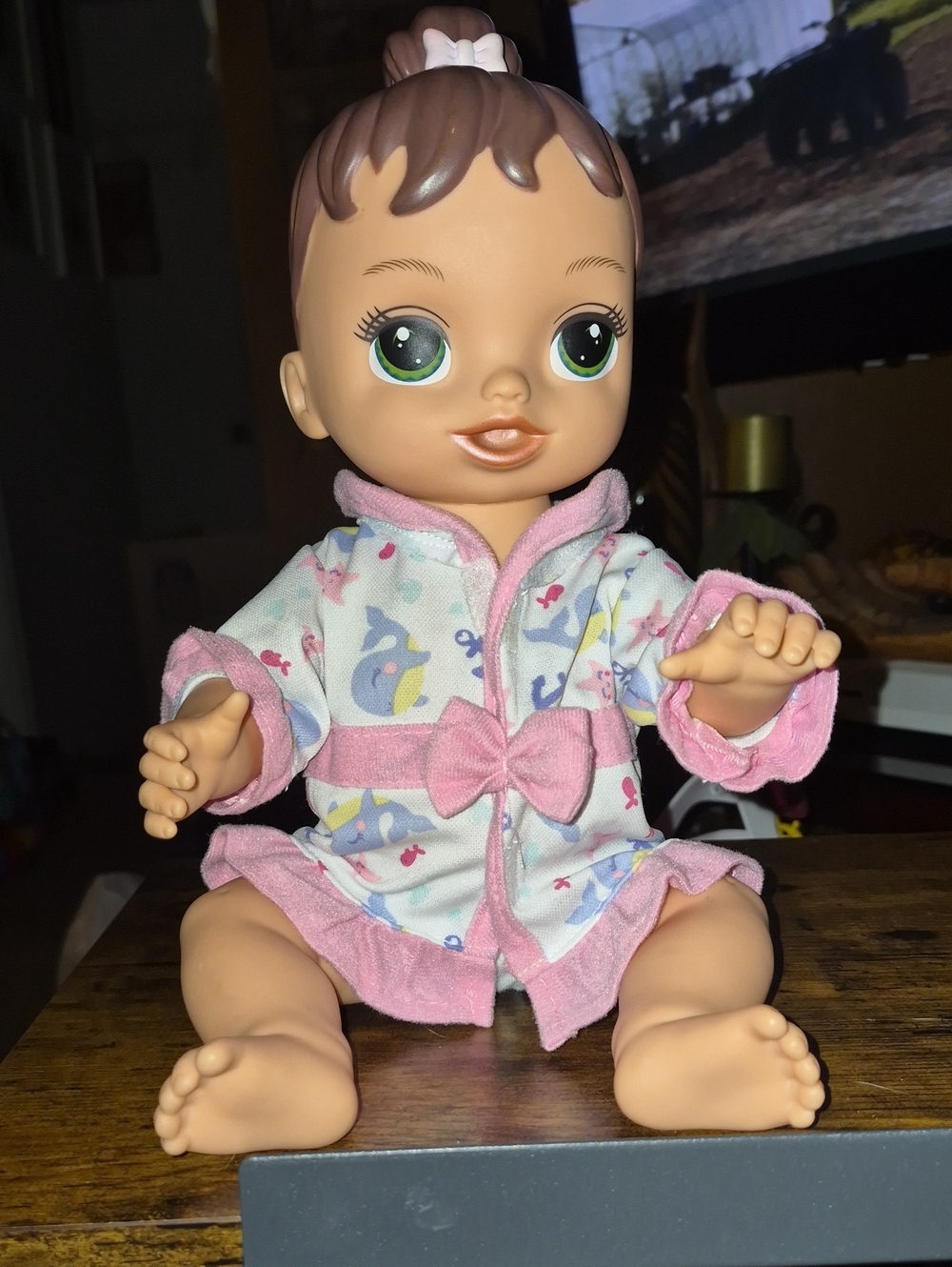 Baby Alive In Bathrobe